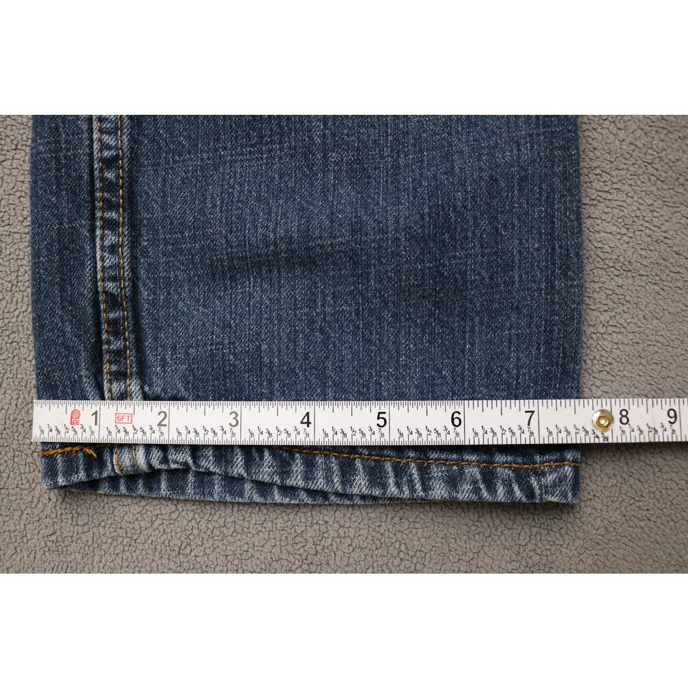 LEVIS SIGNATURE Jeans Mens 30x32 Slim Straight Dark Wash Everyday Wear - Picture 3 of 11